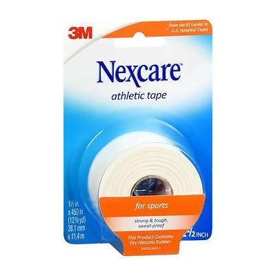 Nexcare Athletic Cloth Tape 1-1/2 Inches X 12-1/2 Yards White - Each 