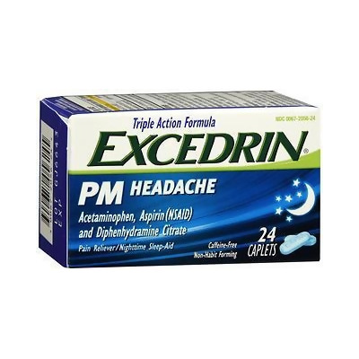 Excedrin PM Headache Caplets - 24ct 