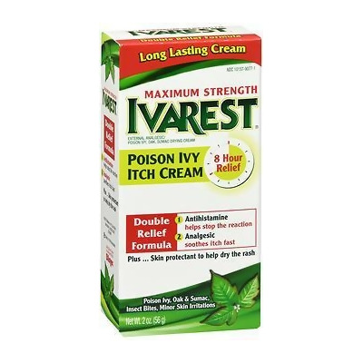 Ivarest Poison Ivy Itch Cream Maximum Strength - 2 oz 