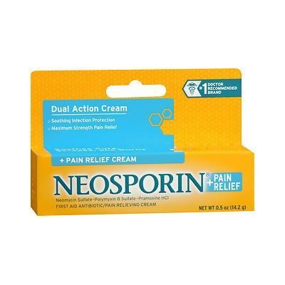 Neosporin + Pain Relief Cream - 0.5 oz 