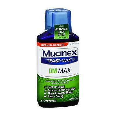 Mucinex DM Fast Max Liquid - 6 oz 