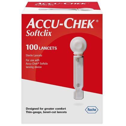 Accu-Chek Softclix Lancets - 100 ct 