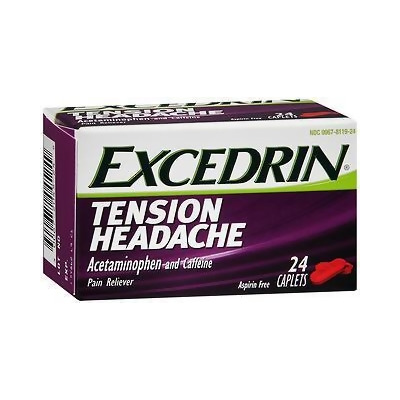 Excedrin Tension Headache Caplets - 24 ct 