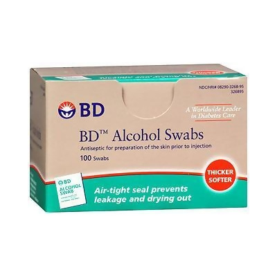 BD Alcohol Swabs - 100 ct 