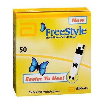 FreeStyle Blood Glucose Test Strips - 50 ct 