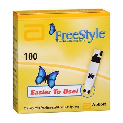 FreeStyle Blood Glucose Test Strips - 100 ct 