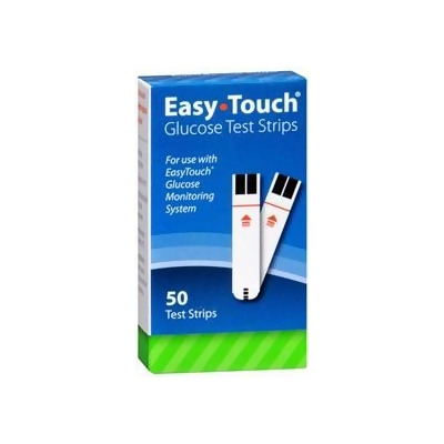 Easy Touch Blood Glucose Test Strips - 50 ct 