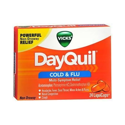 Vicks DayQuil Cold & Flu LiquiCaps - 24 Ct. 