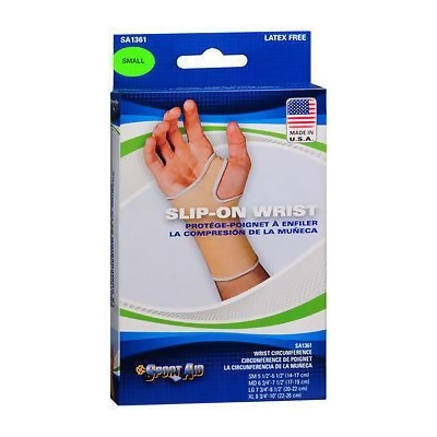 Sport Aid Slip-On Wrist Support, Small - Each 