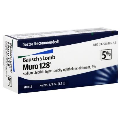 Bausch + Lomb Muro 128 5% Ointment - 0.12 oz 