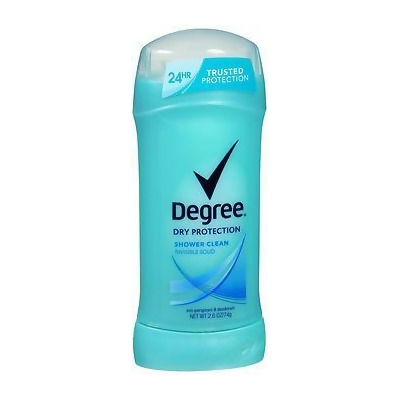Degree Women Anti-Perspirant Body Responsive Invisible Solid Shower Clean - 2.6 oz 