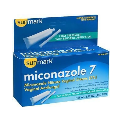 Sunmark Miconazole 7 Vaginal Antifungal Reusable Applicator - 1.59 oz 