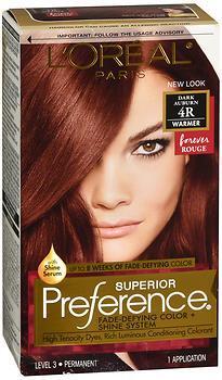 L Oreal Superior Preference 4r Dark Auburn Warmer