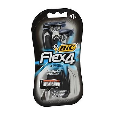 Bic Flex 4 Disposable Shavers Sensitive Skin - 3 Pack 