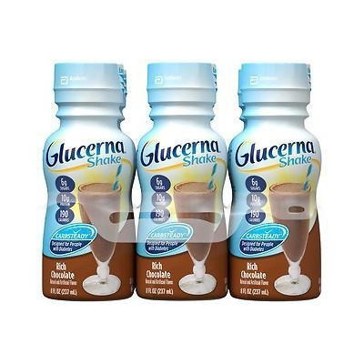 Glucerna Shakes Creamy Chocolate Delight, 24 - 8 oz 