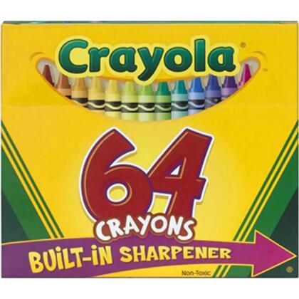 Crayola Large Crayons Tuck Box 8pc (case of 144)