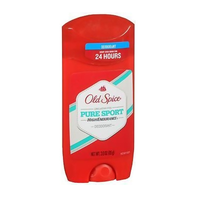 Old Spice High Endurance Deodorant Long Lasting Stick Pure Sport - 3 oz 