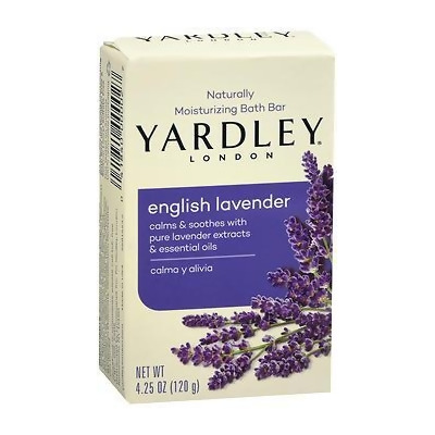 Yardley London Naturally Moisturizing Bath Bar English Lavender - 4.25 oz Bar 