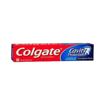 Colgate Cavity Protection Toothpaste Great Regular Flavor - 6.4 oz 