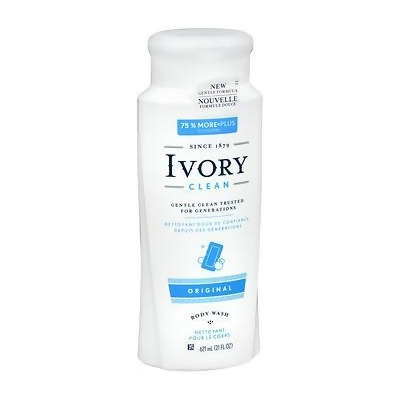 Ivory Clean & Simple Scented Body Wash Original - 21 oz 