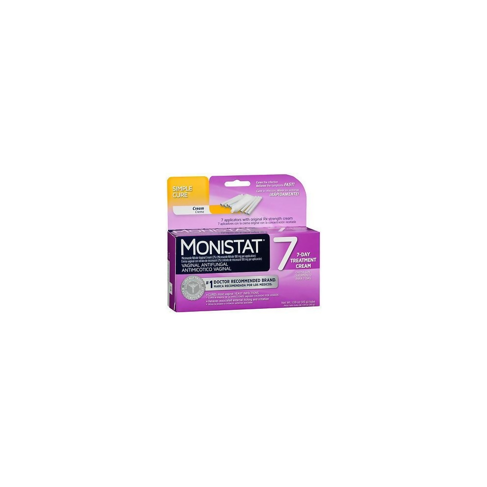 Monistat 7 Vaginal Antifungal Treatment Cream - 7 Each