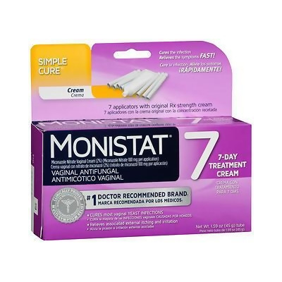 Monistat 7 Vaginal Antifungal Treatment Cream - 7 Each 