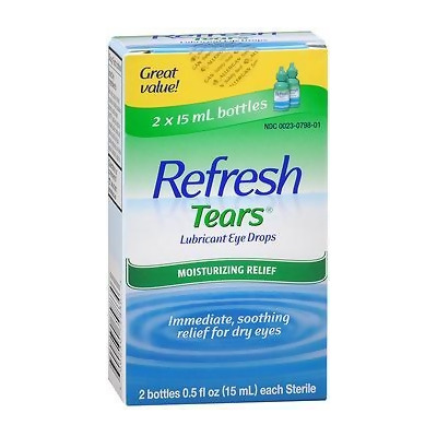 Refresh Tears Lubricant Eye Drops - 2 - 0.5 oz 