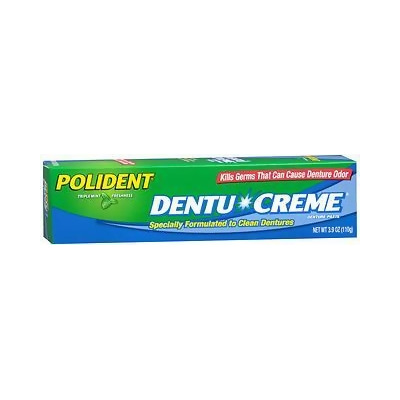 Polident Dentu-Creme Denture Cleaner - 3.9 oz 