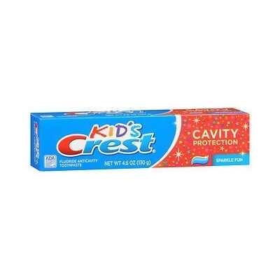 Crest Toothpaste Kids' Cavity Protection Sparkle Fun Flavor - 4.6 oz 