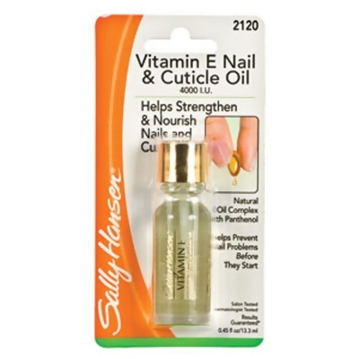 Sally Hansen Vitamin E Nail & Cuticle Remover Oil - 1 Pkg 