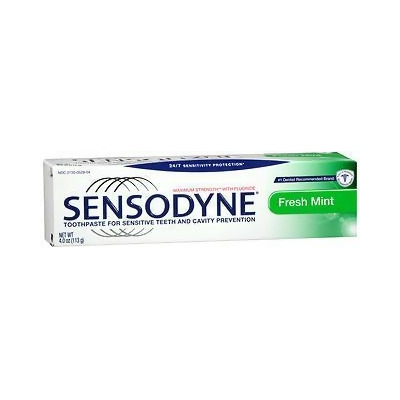 Sensodyne Maximum Strength with Fluoride Toothpaste Fresh Mint - 4 oz 