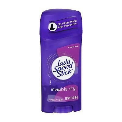 Lady Speed Stick Invisible Dry Antiperspirant Deodorant Shower Fresh - 2.3 oz 