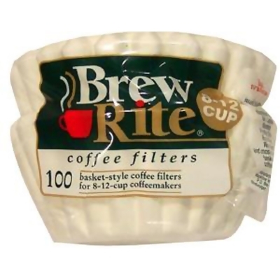 Brew Rite #8 Basket Coffee Filters, 100 Ct - 1 Pkg 