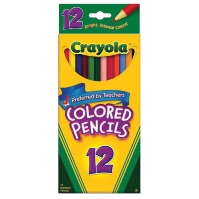 Colored Pencils, 12Ct. - 1 Pkg 