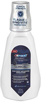 Crest Pro-Health Clinical Oral Rinse Deep Clean Mint - 16 oz 
