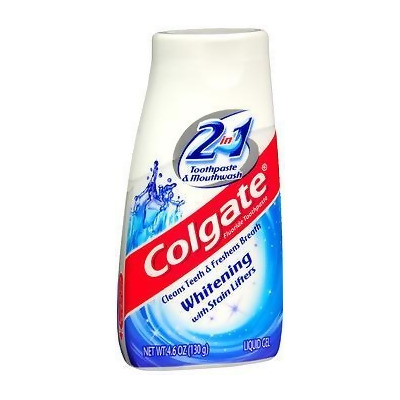 Colgate 2 in 1 Whitening Toothpaste & Mouthwash Liquid Gel - 4.6 oz 