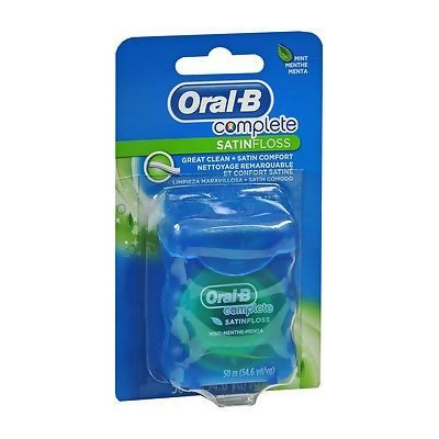 Oral-B Complete SATINfloss Dental Floss Mint - 55 yds. 