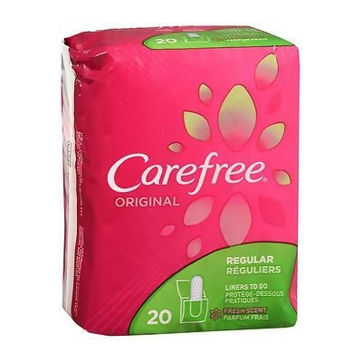 Carefree Original Regular Fresh Scent - 20 Liners 