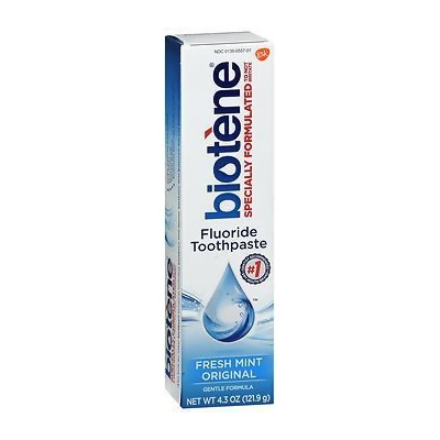 Biotene Dry Mouth Toothpaste Fresh Mint Original - 4.3 oz 