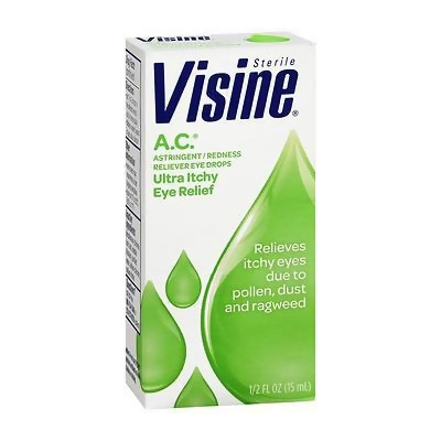 Visine A.C. Astringent/Redness Reliever Eye Drops - 0.5 oz 