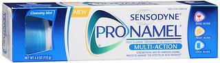 Sensodyne Pronamel Multi-Action Fluoride Toothpaste Cleansing Mint - 4 oz 