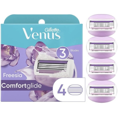 Gillette Venus Breeze 2 in 1 Cartridges with Shave Gel Bars - 4 ct 