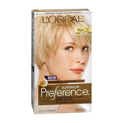L'Oreal Superior Preference - 9-1/2A Lightest Ash Blonde (Cooler) 