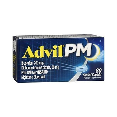 Advil PM - 80 Coated Caplets 