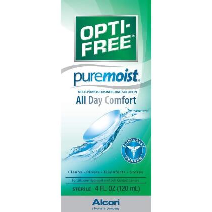 Opti-Free Puremoist Multi-Purpose Disinfecting Solution - 4 oz 