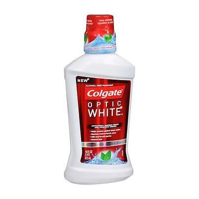 Colgate Optic White Mouthwash Sparkling Fresh Mint - 16 oz 