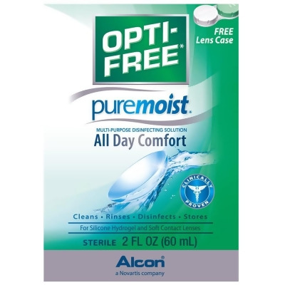Opti-Free Puremoist Multi-Purpose Disinfecting Solution - 2 oz 