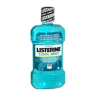 Listerine Mouthwash Cool Mint - 16.6 oz 