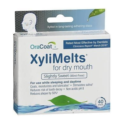 Orahealth XyliMelts Mint-Free Discs - 40 discs 