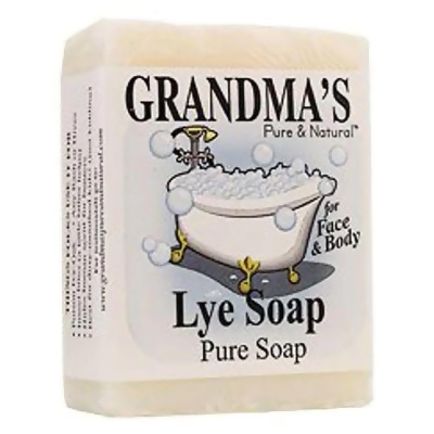Grandma's Lye Face & Body Soap - 6 oz 